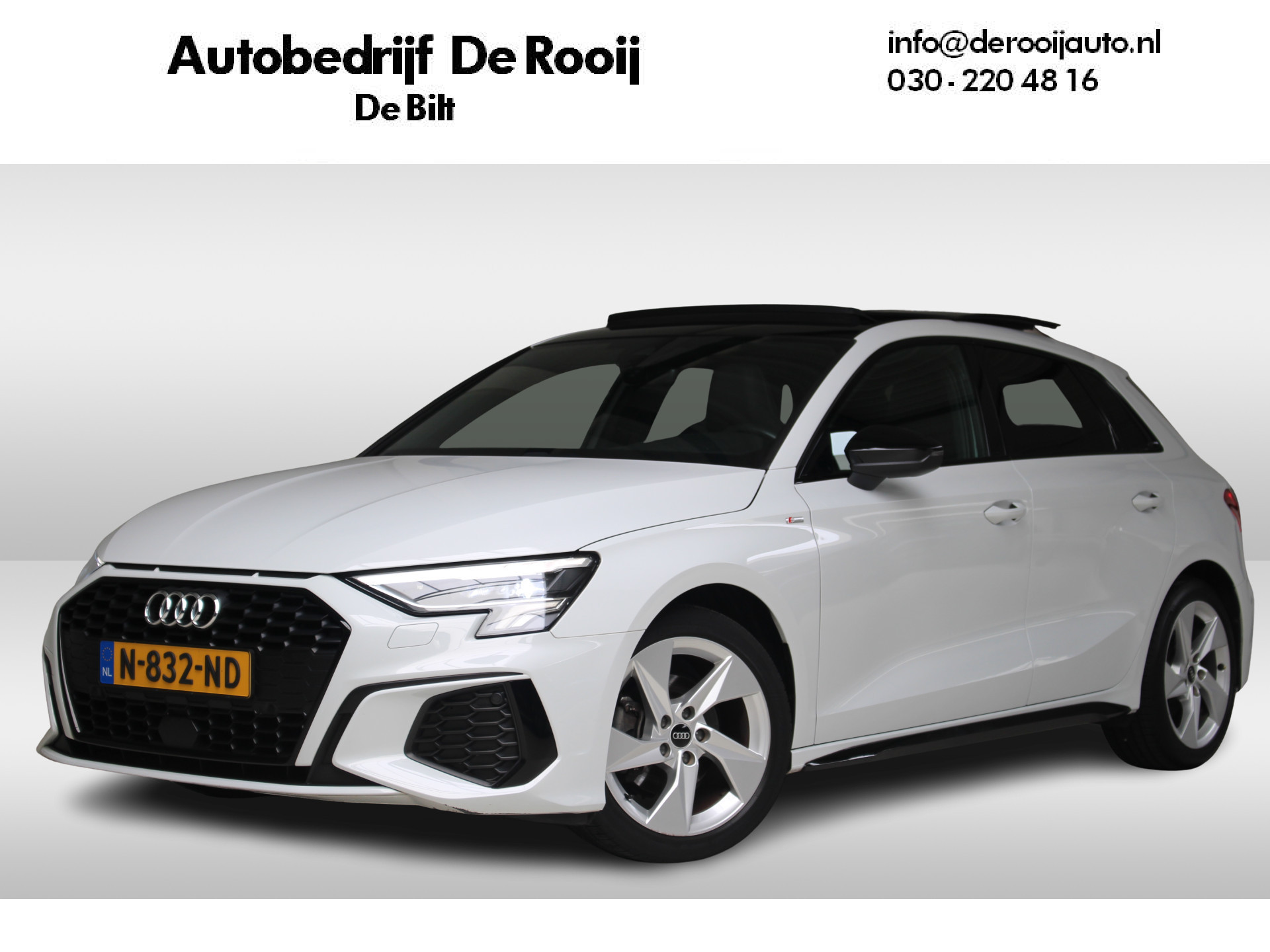 Audi A3 Sportback 30 TFSI S-Line S-Tronic Navigatie | Panoramadak | Sportstuur | Led