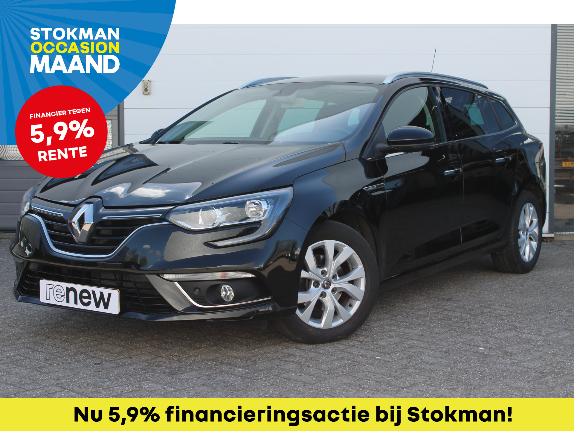 Renault Mégane Estate 1.3 TCe 115 PK Limited | Parkeersensoren | ECC | NAVI | 1.700 kg trekgewicht