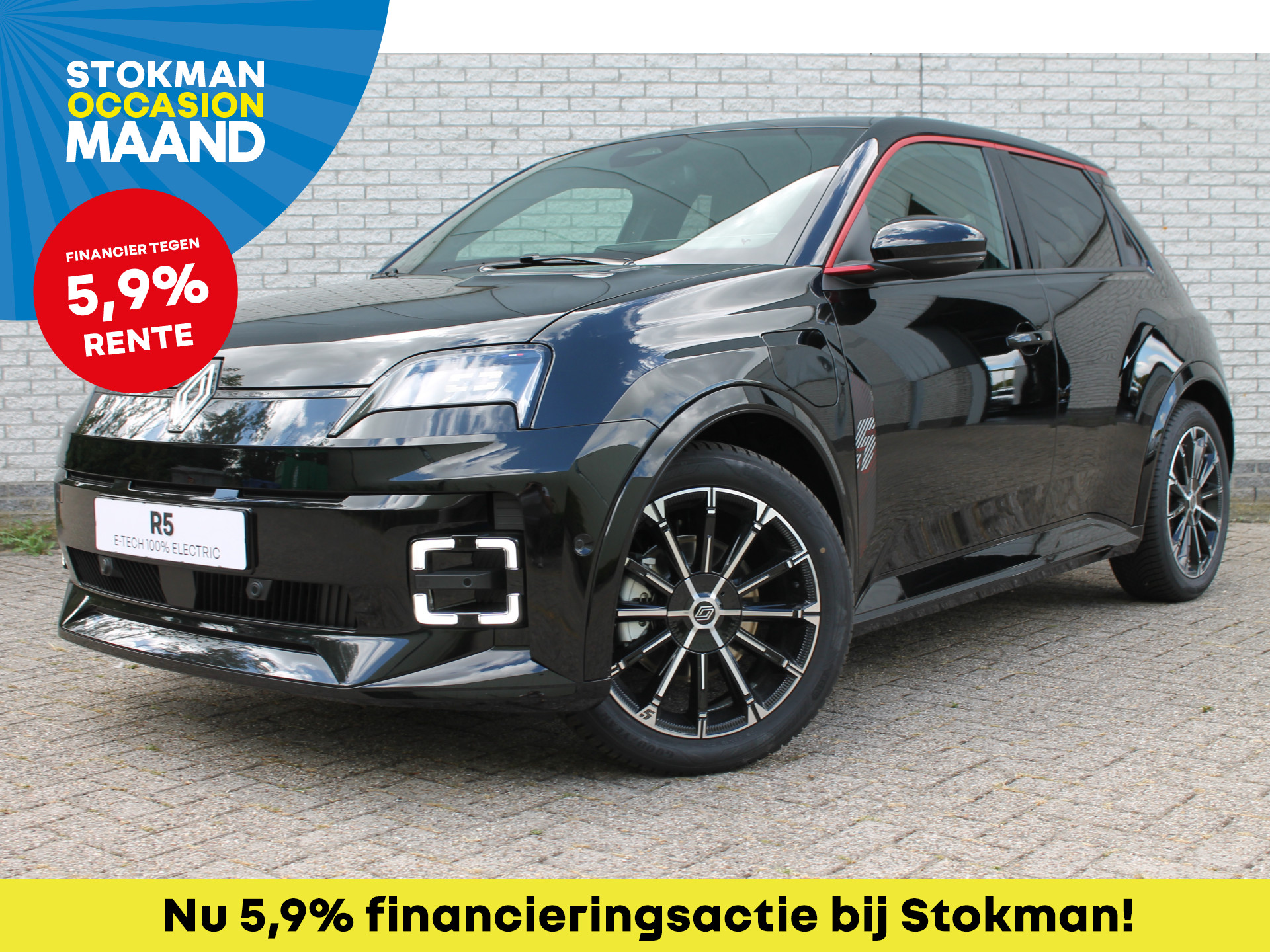 Renault 5 comfort range iconic cinq 52 kWh *  Vermelde prijs is inclusief de korting t.w.v. 1600,- *