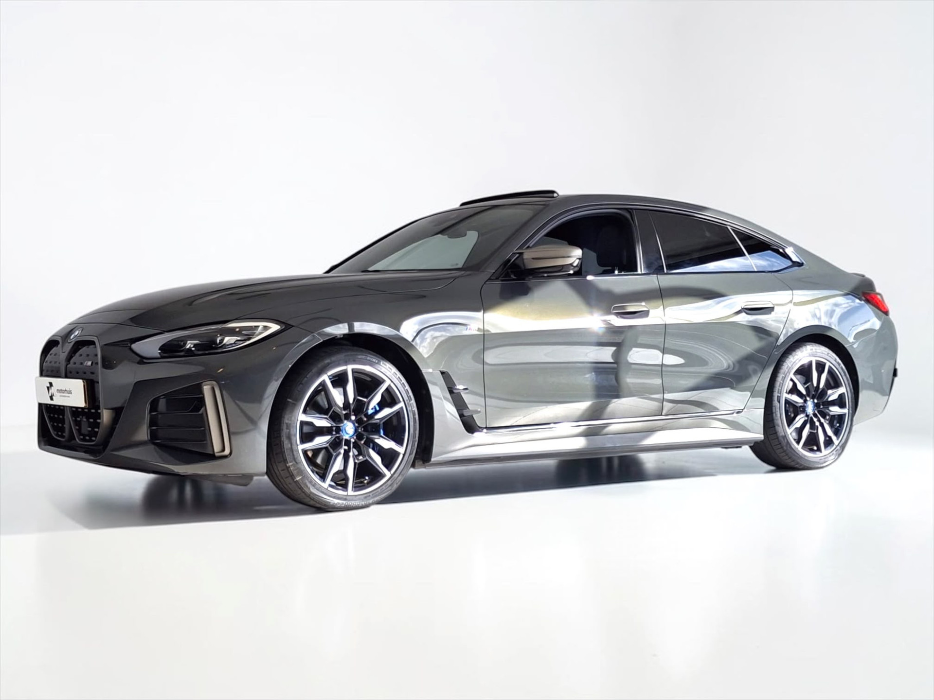 BMW i4 M50 84 kWh Dravitgrau 2022, foto 1