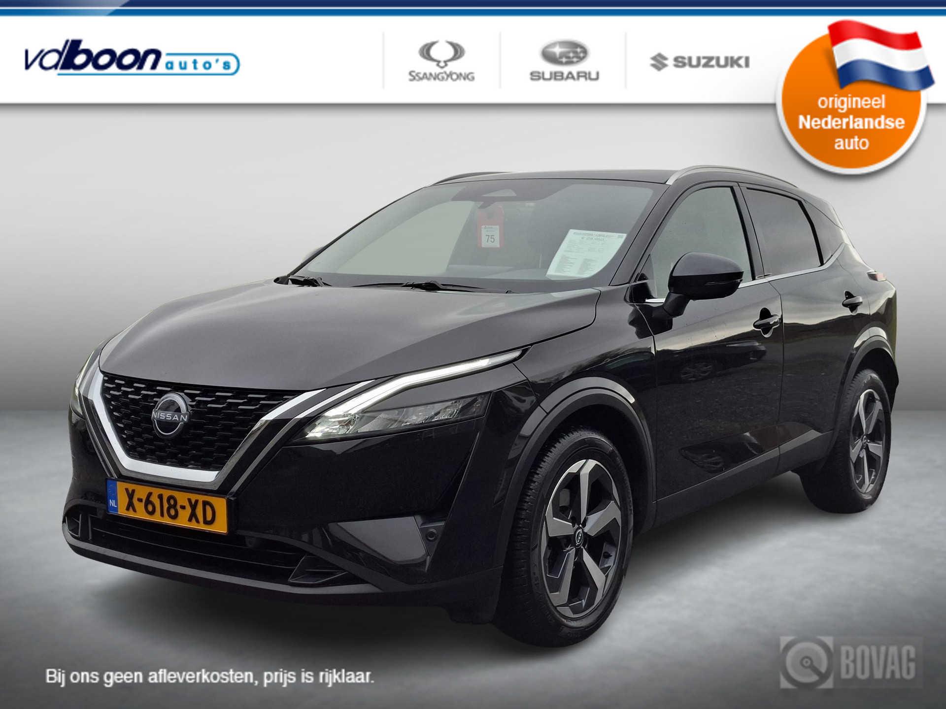 Nissan QASHQAI 1.3 MHEV Xtronic N-Connecta NAVI | PANO DAK | NL-auto | rijklaarprijs !!