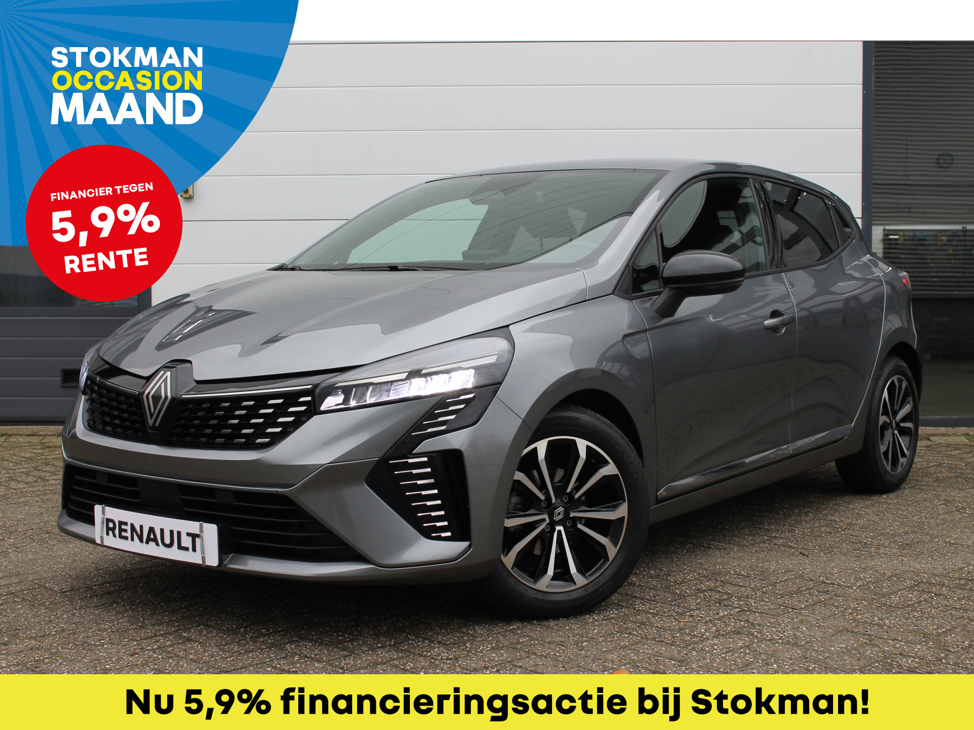 Renault Clio 1.0 TCe 90 PK GPF Techno | Groot scherm | extra garantie t/m 08-28-60K | ECC | LM Velgen | Navigatie | Camera achter | Knappe Clio |