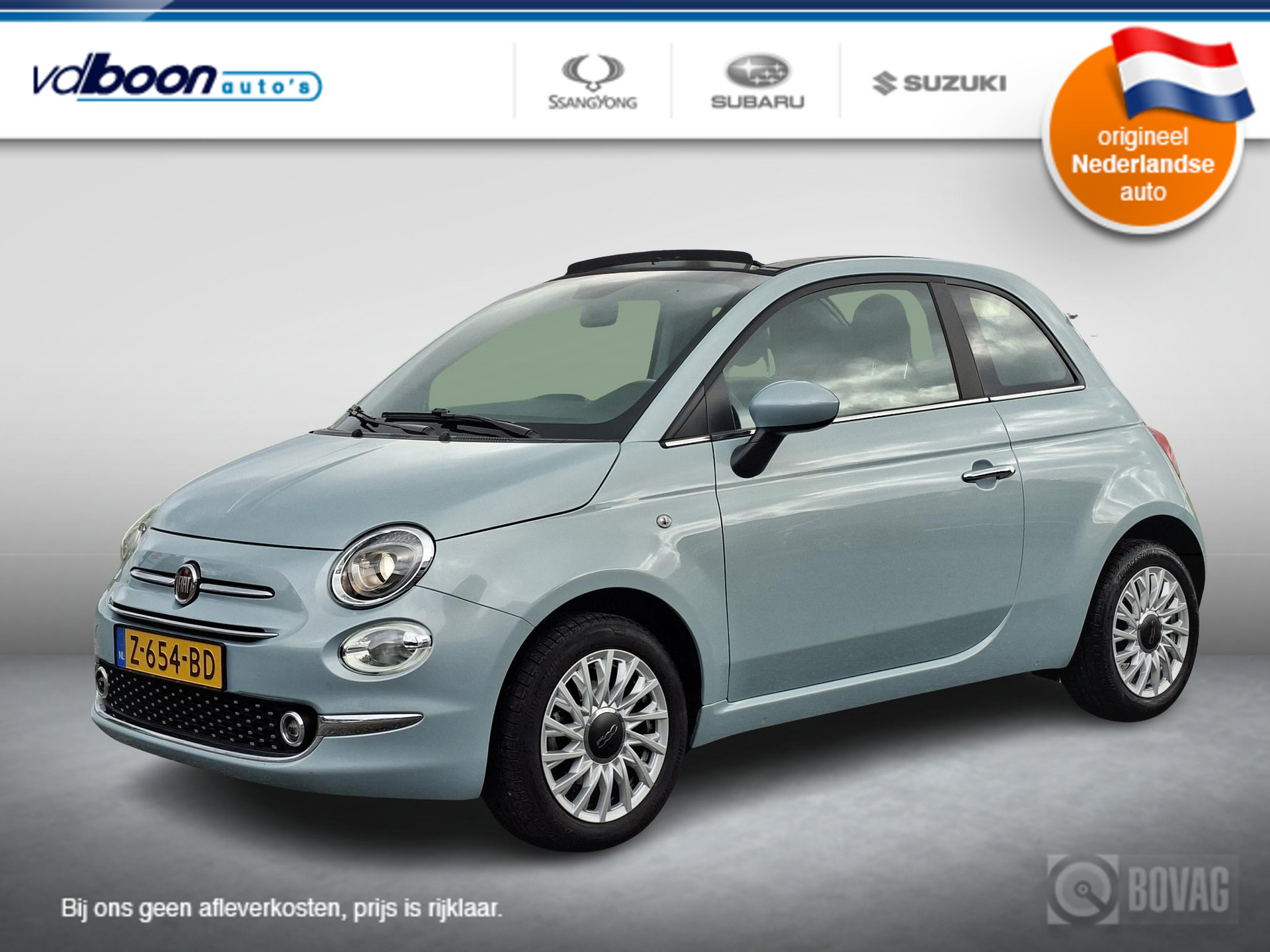 Fiat 500C 1.0 Hybrid Dolcevita CABRIO | CLIMA | NL-auto | rijklaarprijs !!
