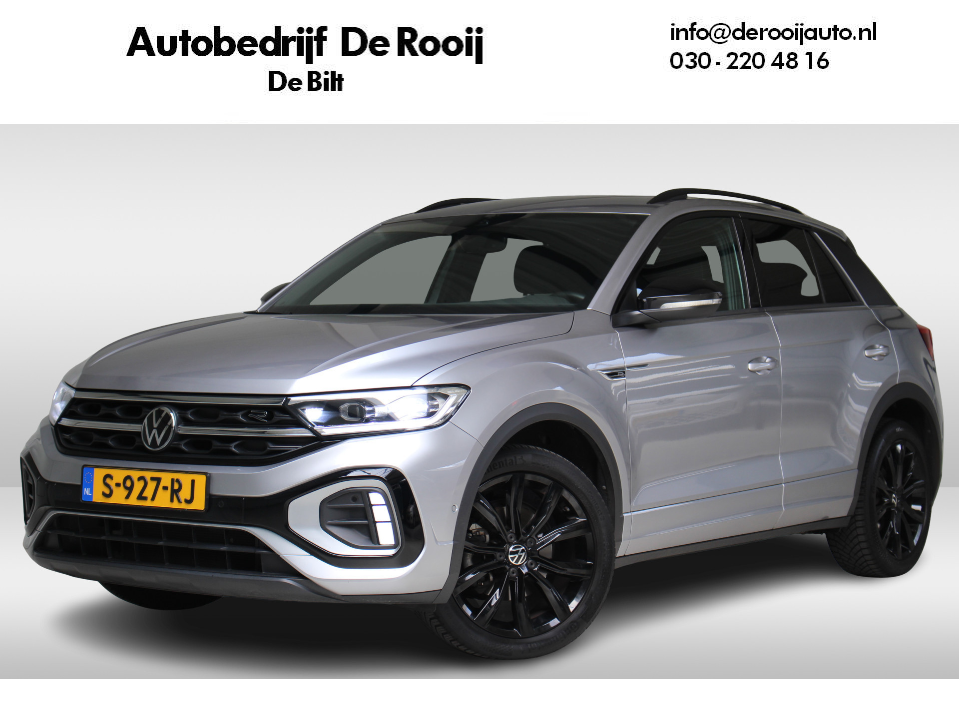 Volkswagen T-Roc 1.5 TSI R-Line DSG Automaat Blackstyle Navigatie | Climate Control | El. Achterklep | Camera | 4-Seizoenen banden