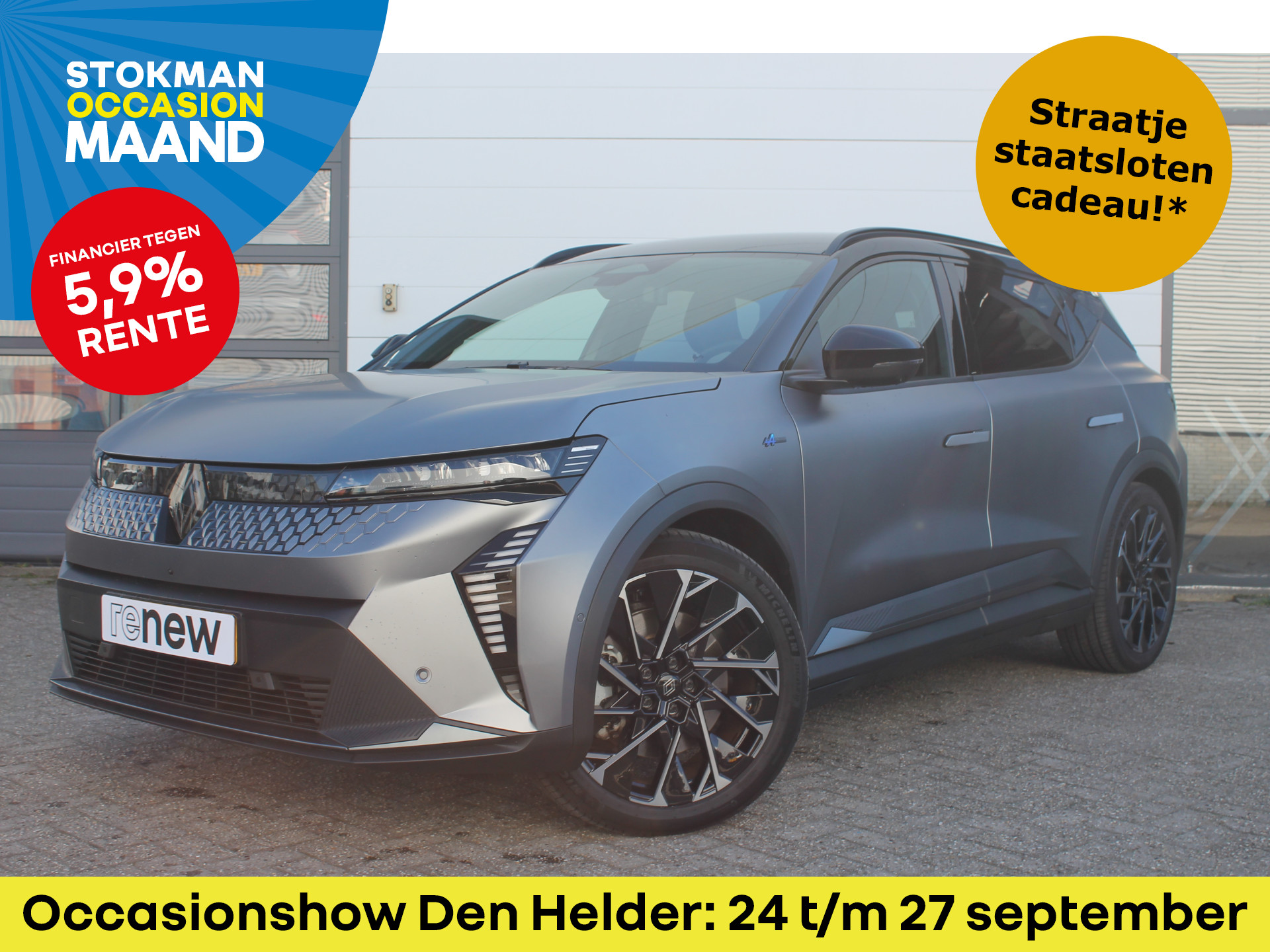 Renault Scénic E-Tech EV 87 long range esprit Alpine 220 PK *DEMONSTRATIEWAGEN*