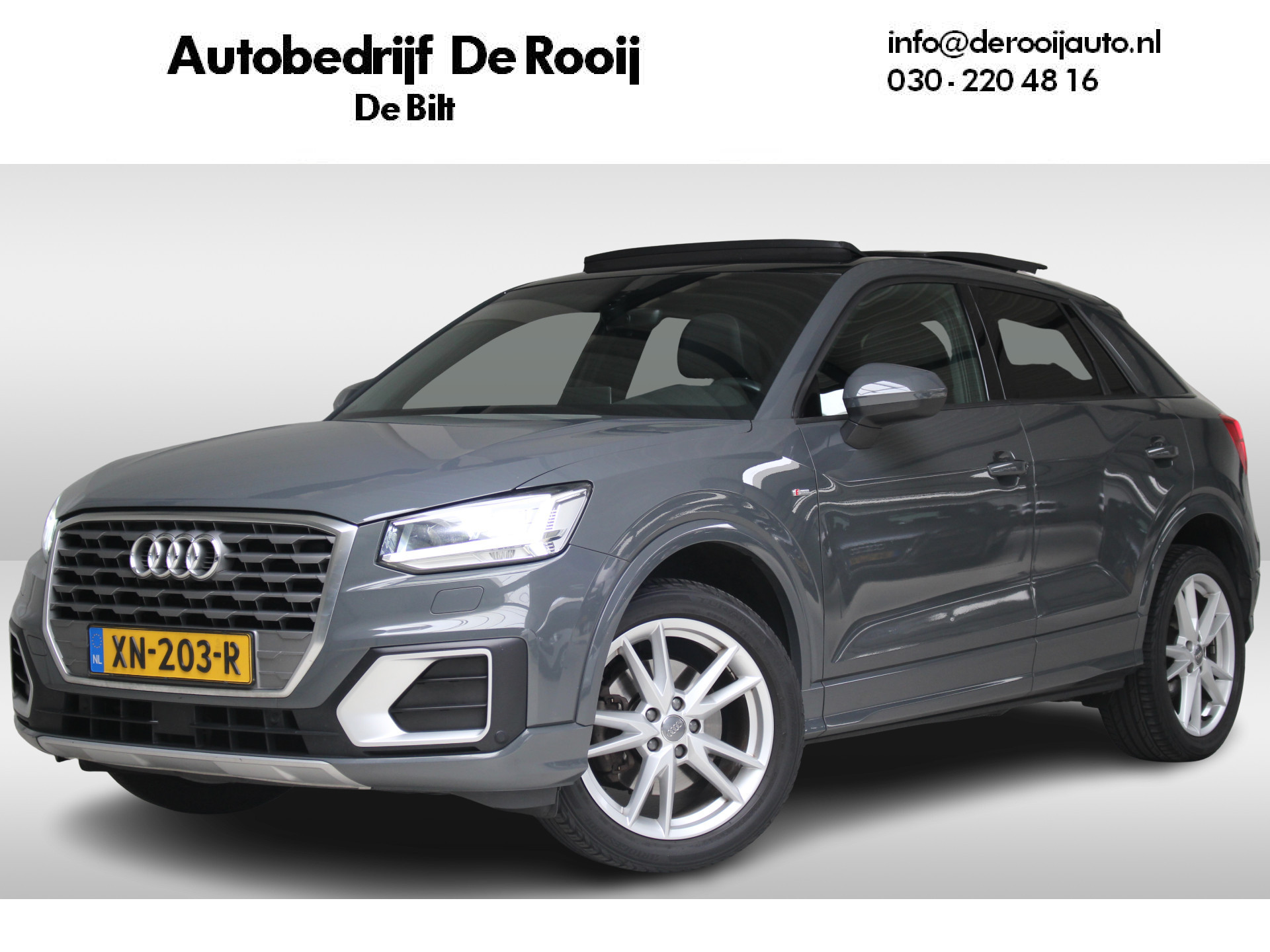 Audi Q2 1.4 TFSI CoD 150PK S-Tronic S-Line Panoramadak | Navigatie | Trekhaak | Led Plus | Stoelverwarming | Dealeronderhouden