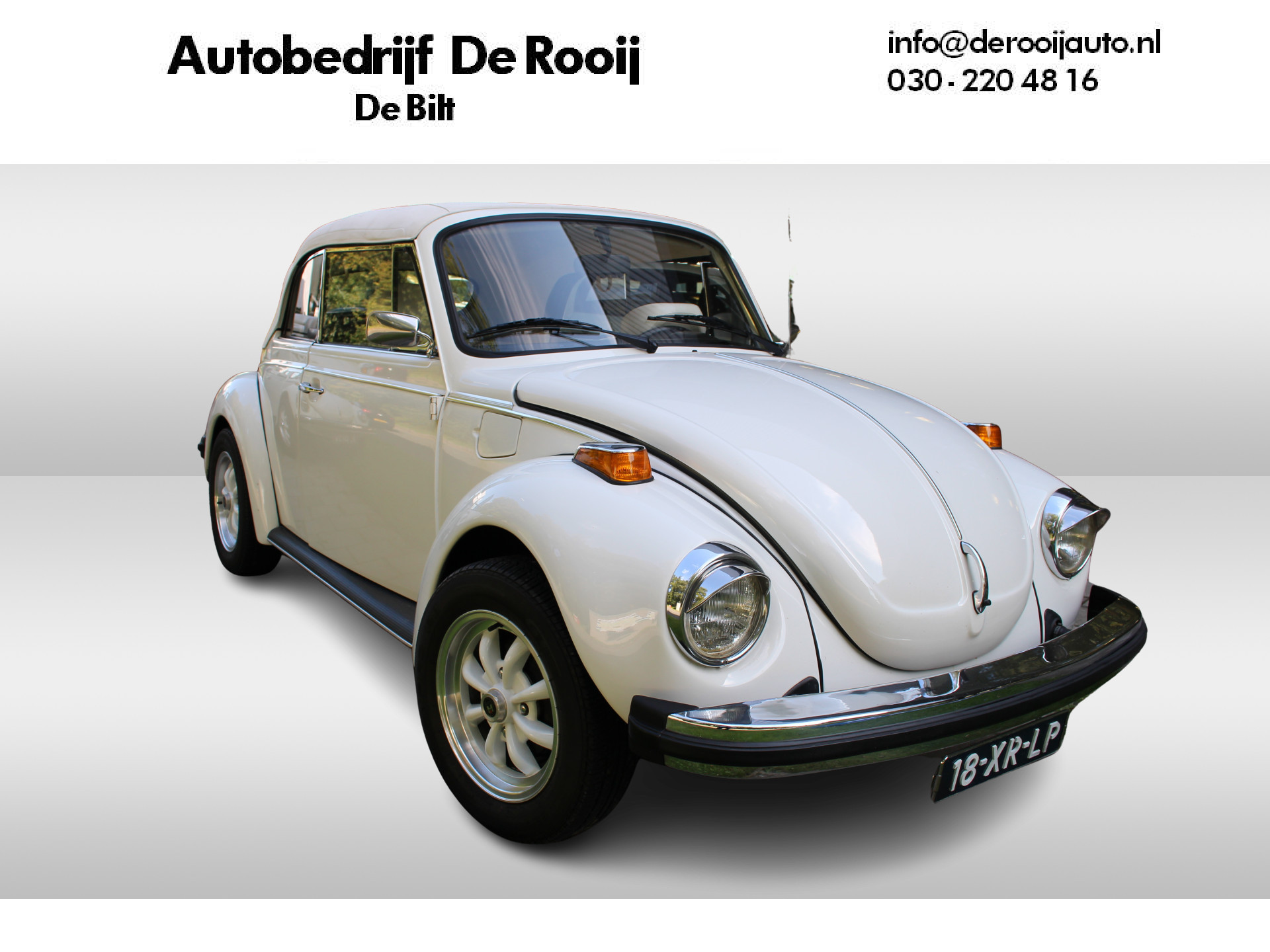 Volkswagen Kever 1600 Hazard Streaker Wit | Witte Kap | Wit interieur