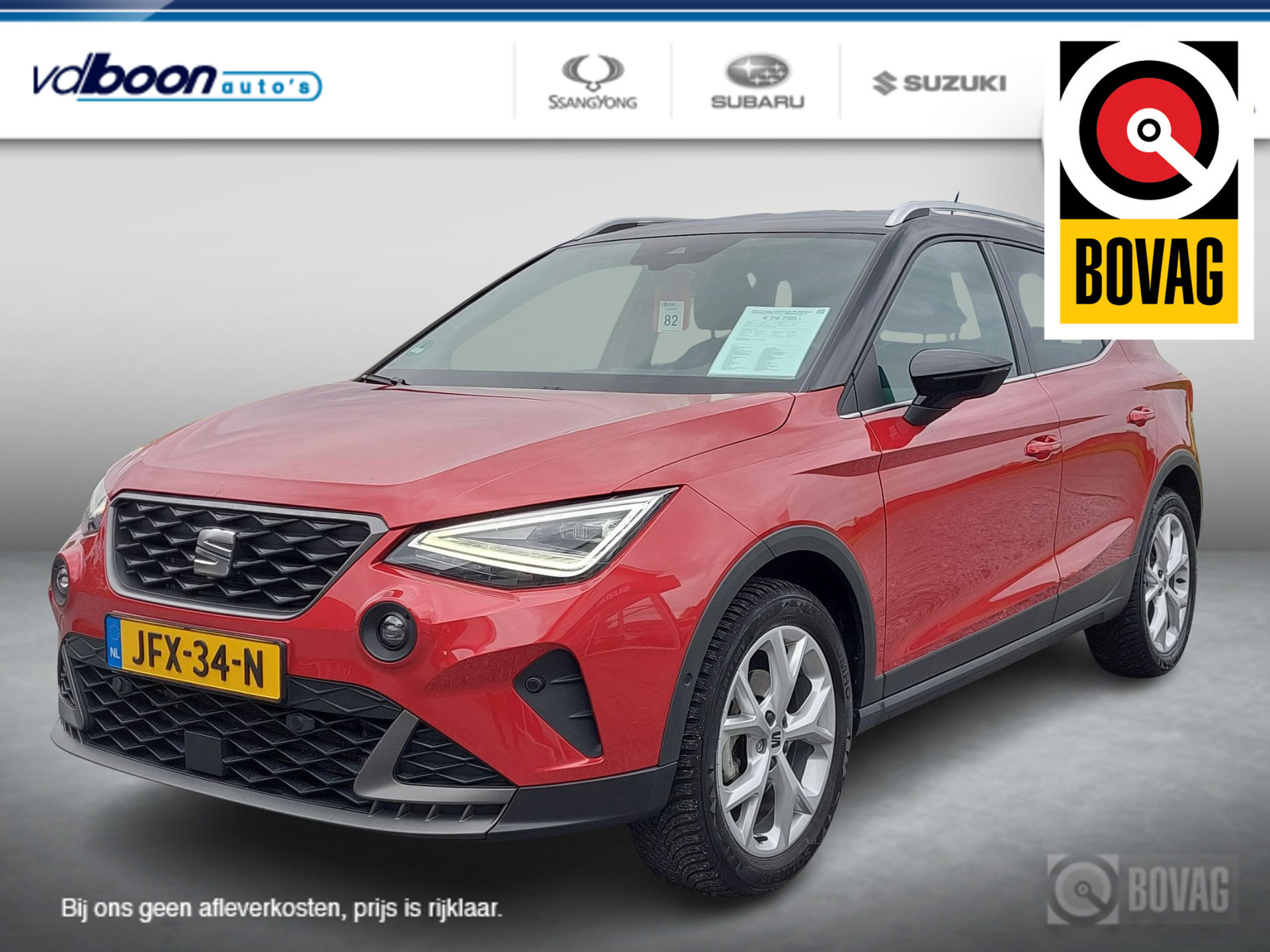 SEAT Arona 1.0 EcoTSI FR Business Connect PDC V+A | rijklaarprijs !!