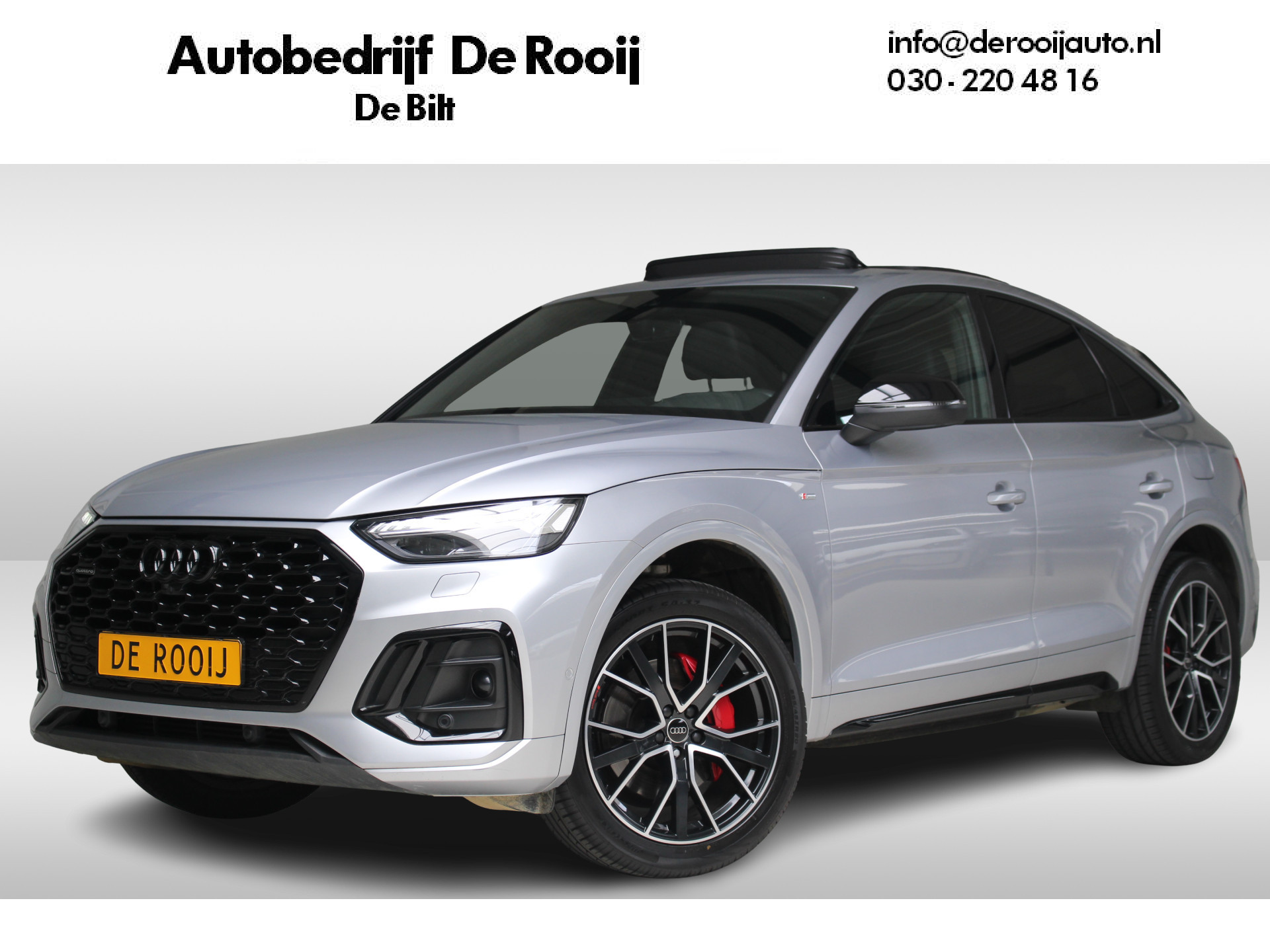 Audi Q5 Sportback 55 TFSI e Quattro S-Line Edition Competition | Leder | Panoramadak | B&O | Elec.stoelen | 20 inch
