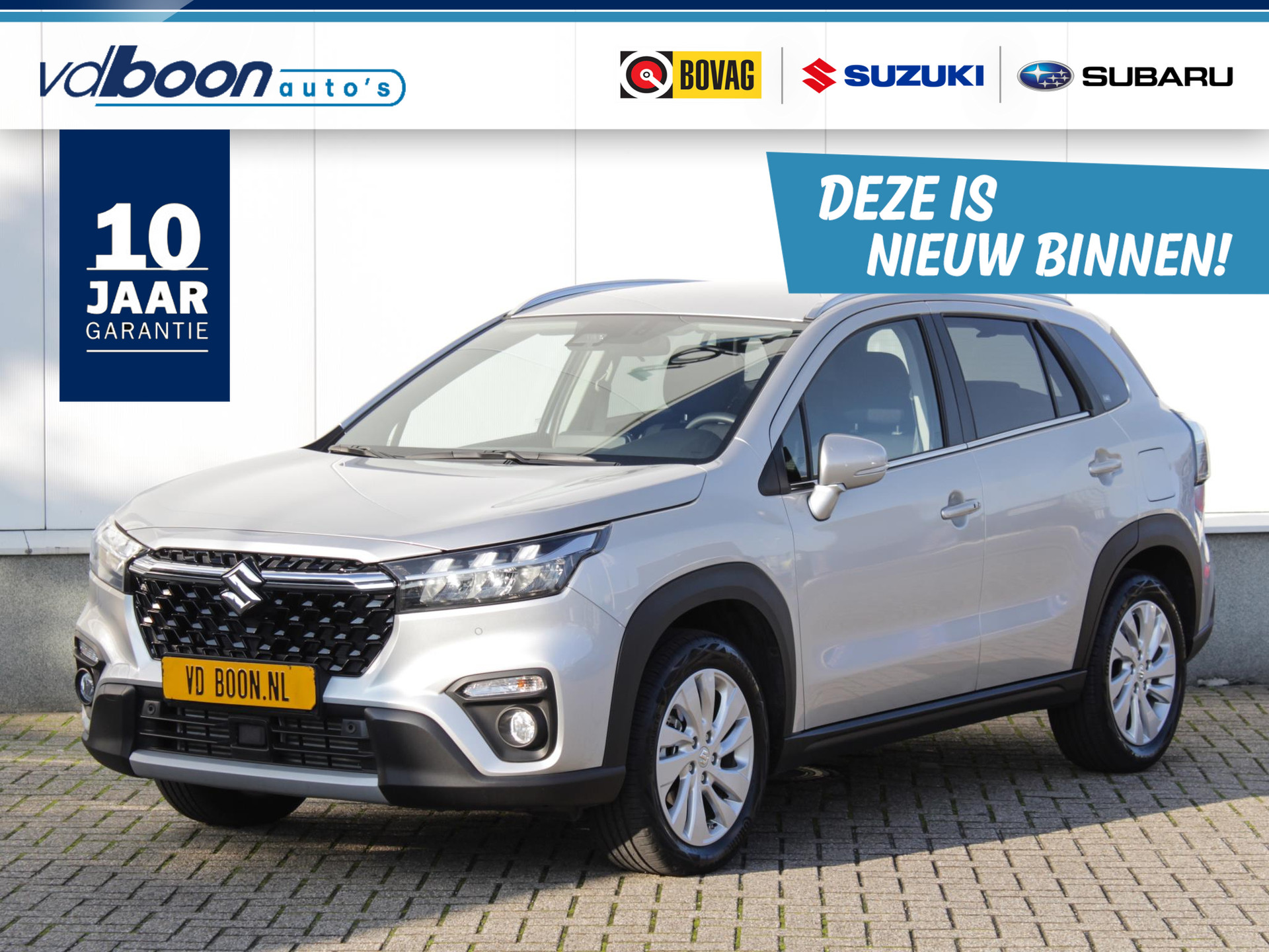 Suzuki S-Cross 1.4 Boosterjet Select Smart Hybrid Automaat | Adap. Cruise | Carplay/Android | Camera | Park sens | Lm-Velgen