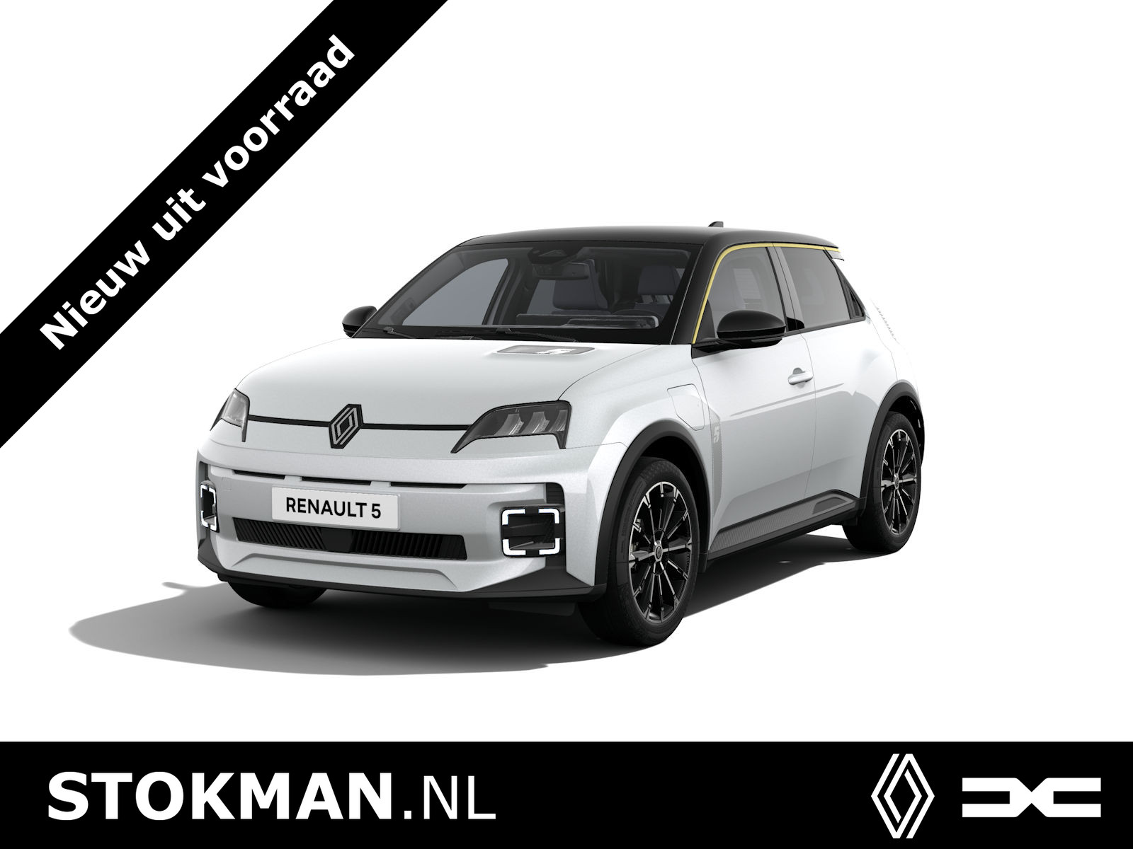 Renault 5 Techno | Achteruitrijcamera | ISOFIX-bevestigingssysteem voor kinderzitjes op passagiersstoel en op de twee buitenste zitplaatsen achter | LED-dagrijverlichting met specifiek vormgegeven lichtsignatuur