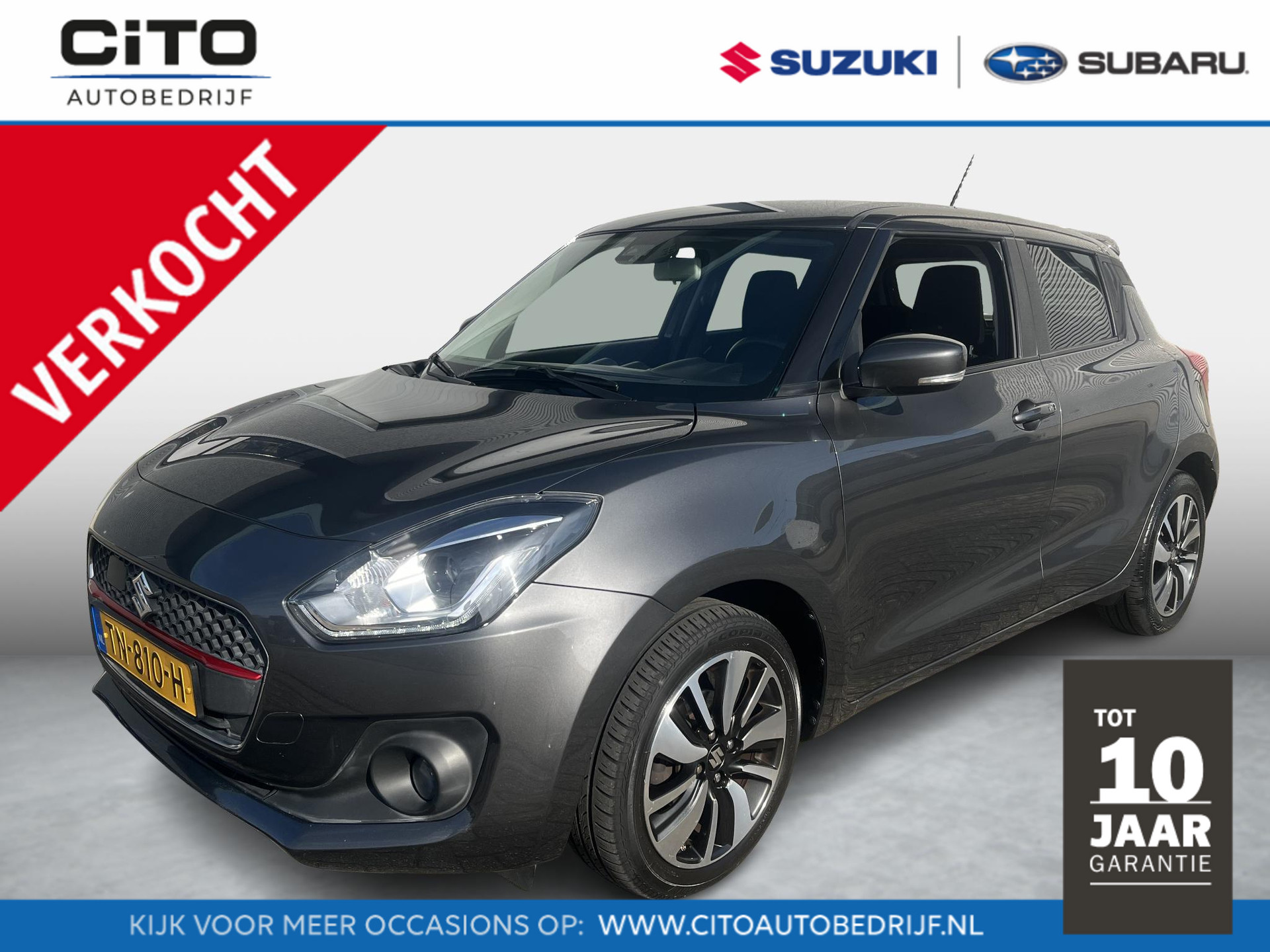 Suzuki Swift 1.0 Stijl Smart Hybrid 1e eigenaar| Dealer onderhouden| Meest Luxe uitvoering| Fabrieksgarantie tot 2028